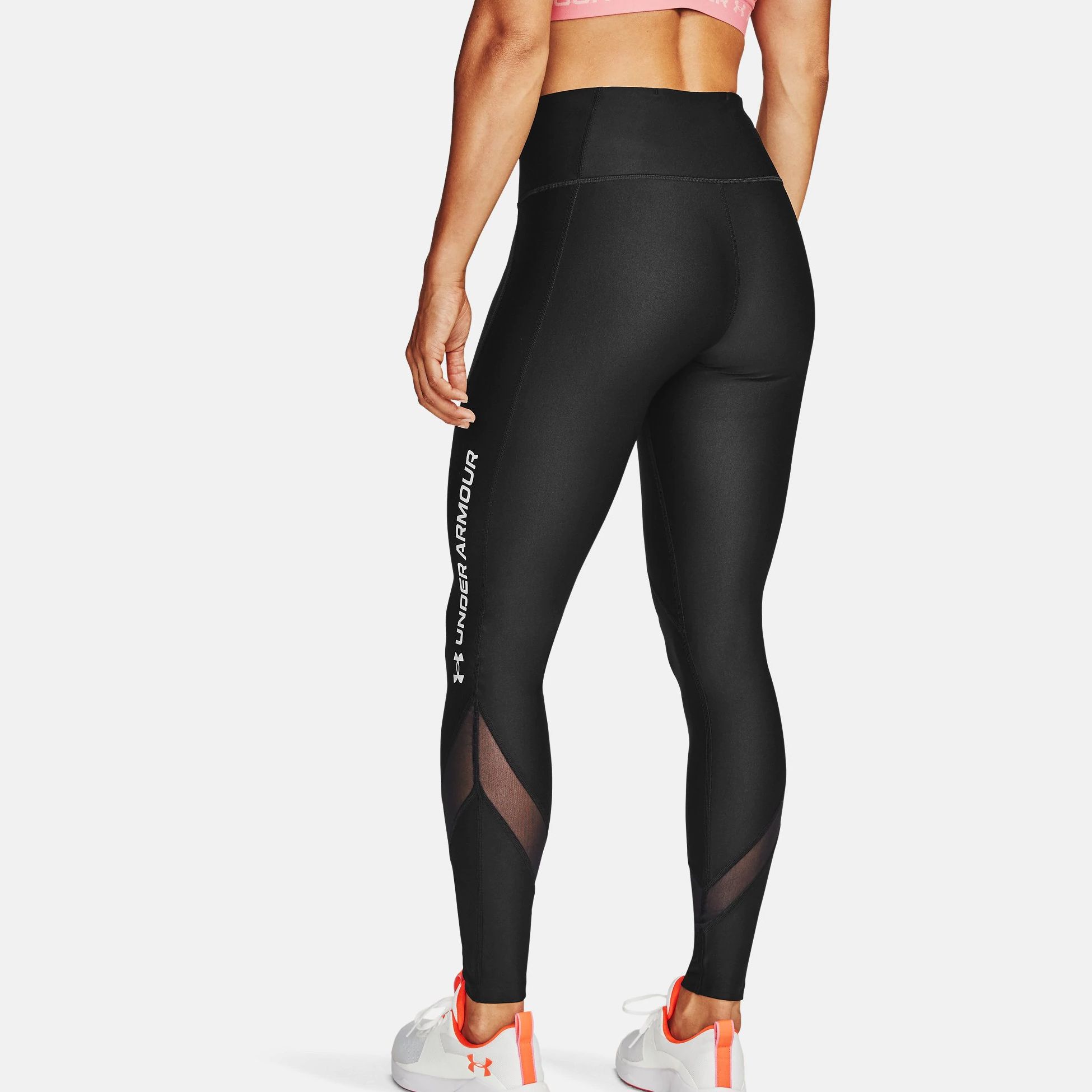 Women's leggings Under Armour Women's HeatGear Armour Wordmark