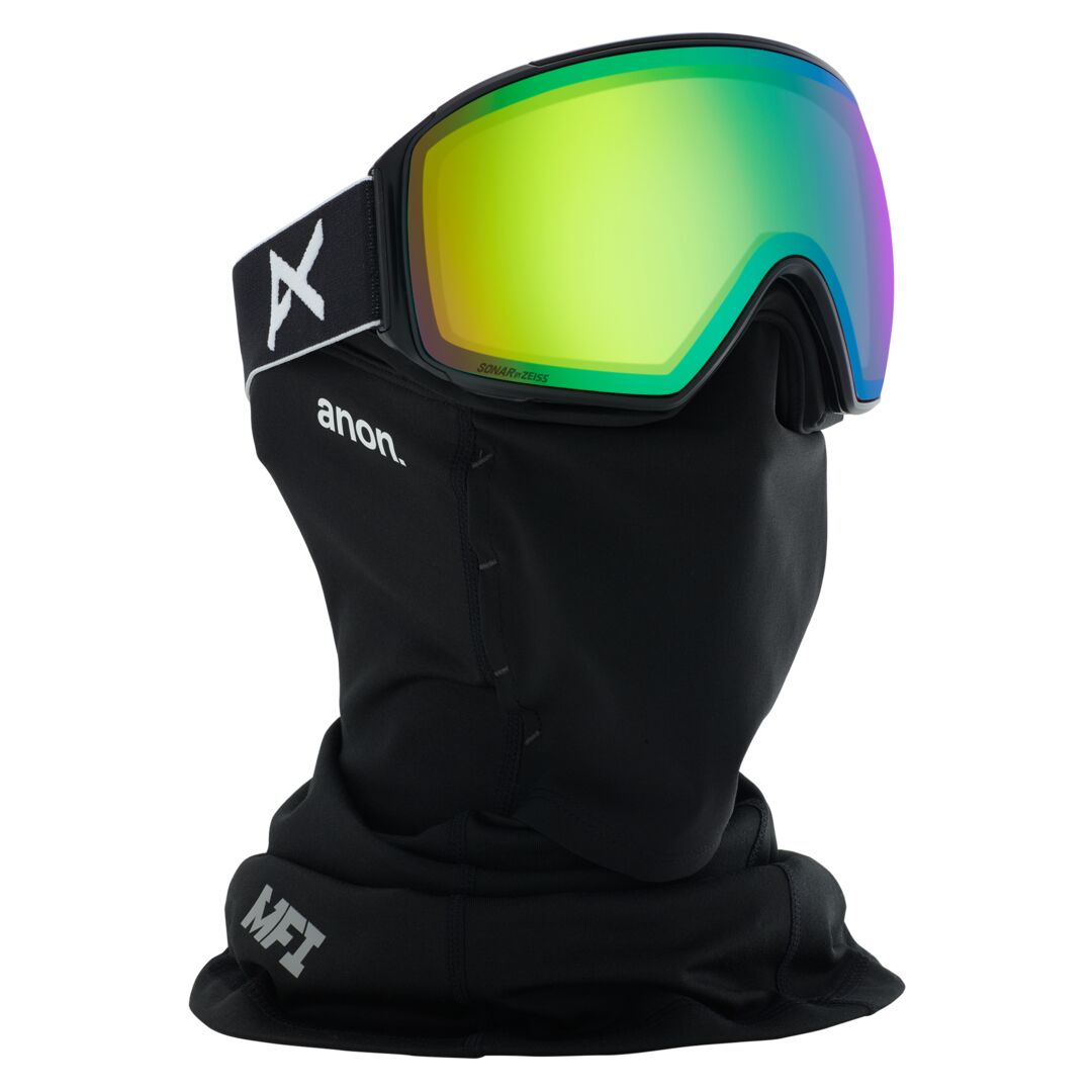  Snowboard Goggles	 -  anon M4 Toric Sonar Goggle + Spare Lens + MFI Face Mask