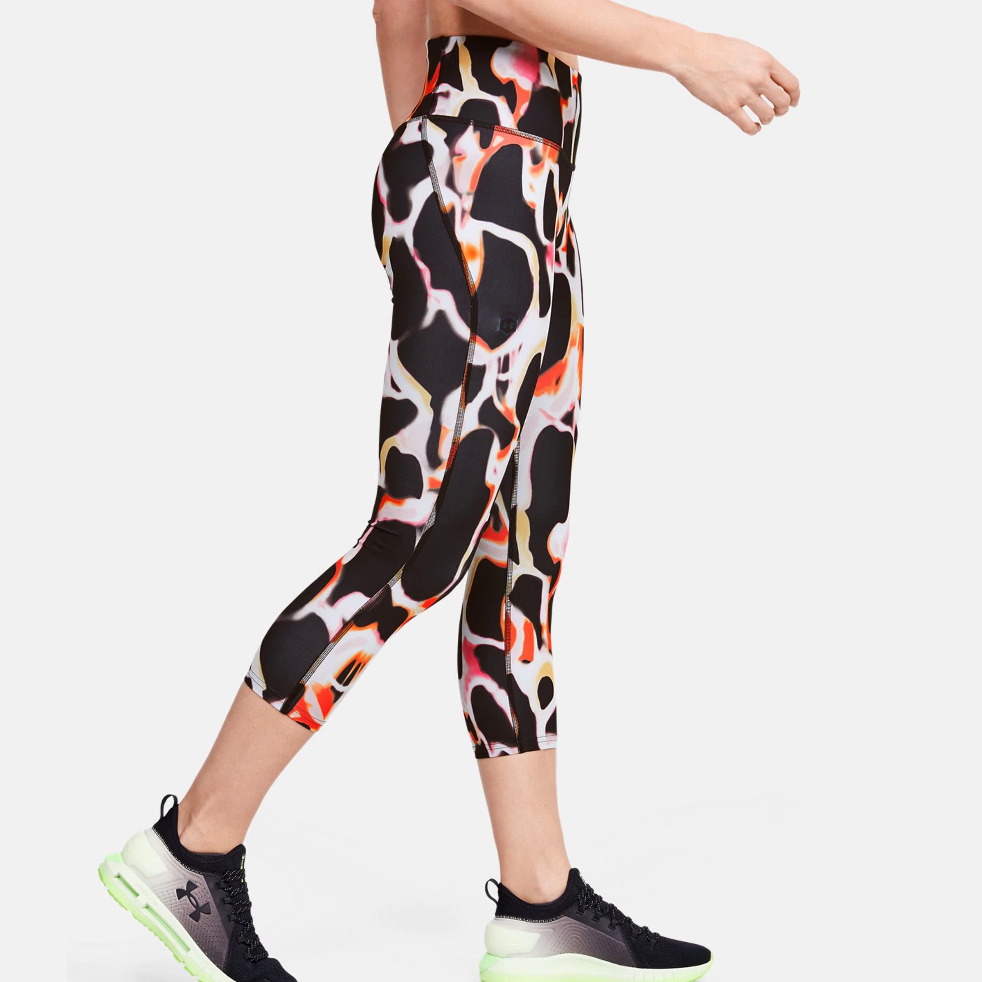 Leggings & Tights -  under armour RUSH Electric Printed Crop 3971