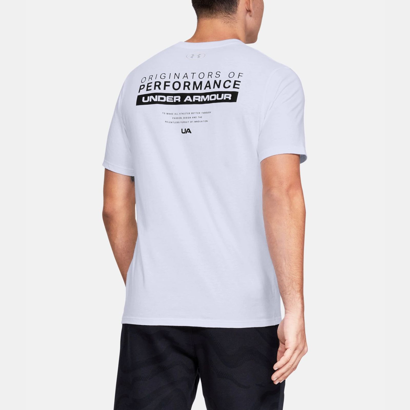 T-Shirts | Clothing | Under armour UA Bar Originators of Performance T ...