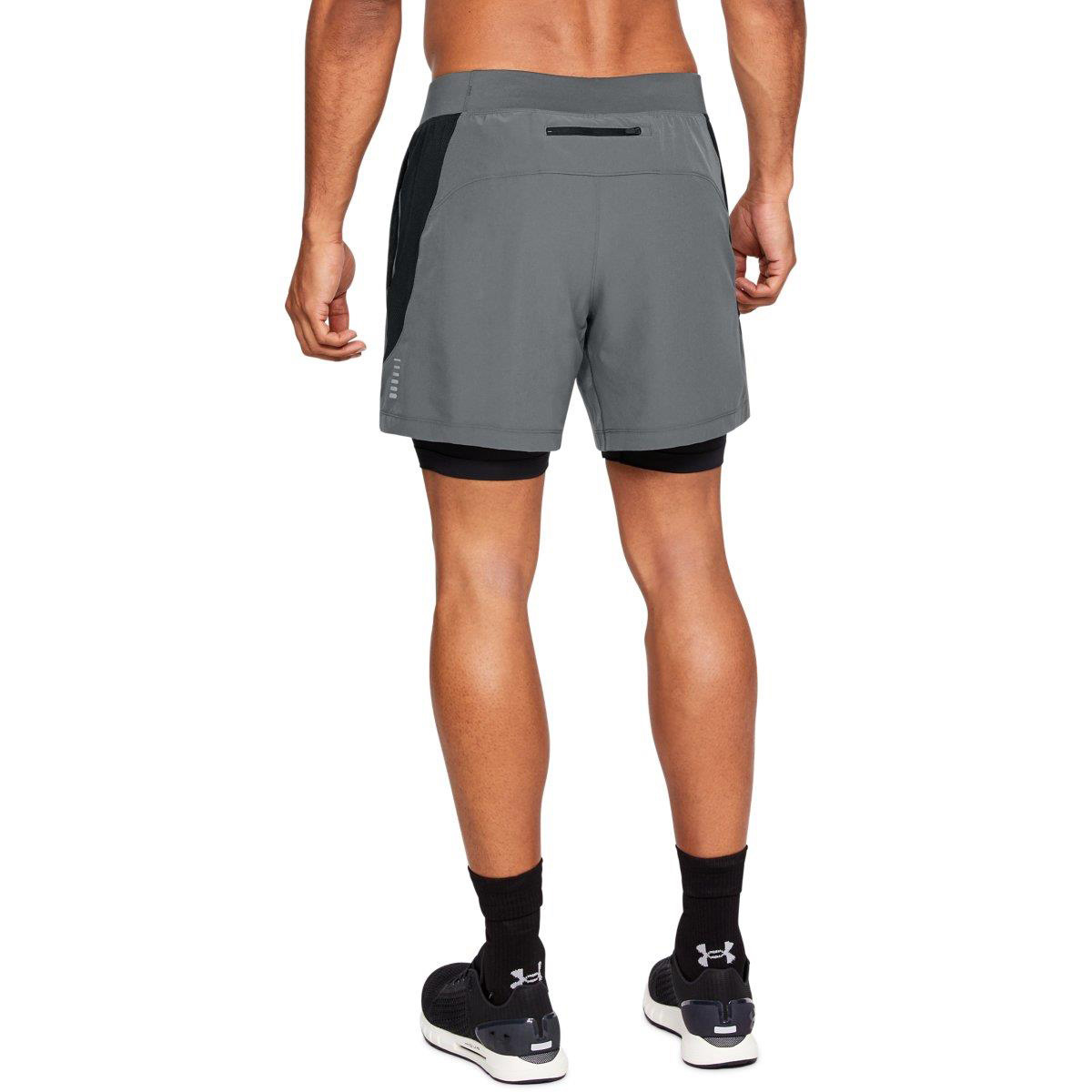 Shorts | Clothing | armour UA Qualifier Speedpocket 2in1 Shorts 6601 | Fitness