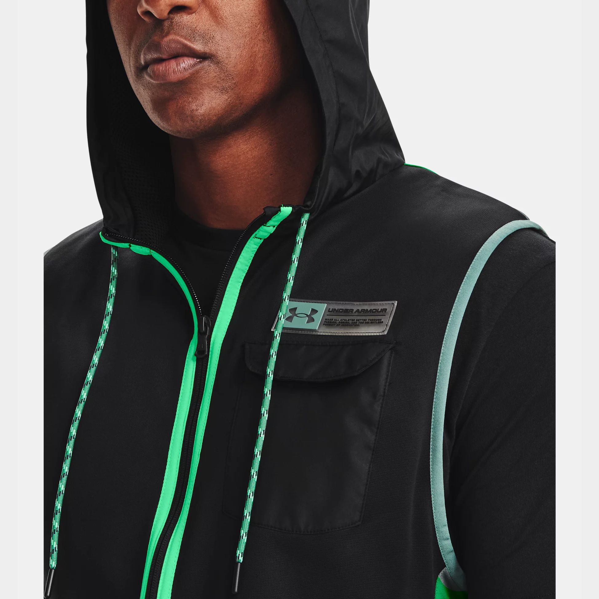 Clothing -  under armour Armour Fleece Storm Hooded Vest