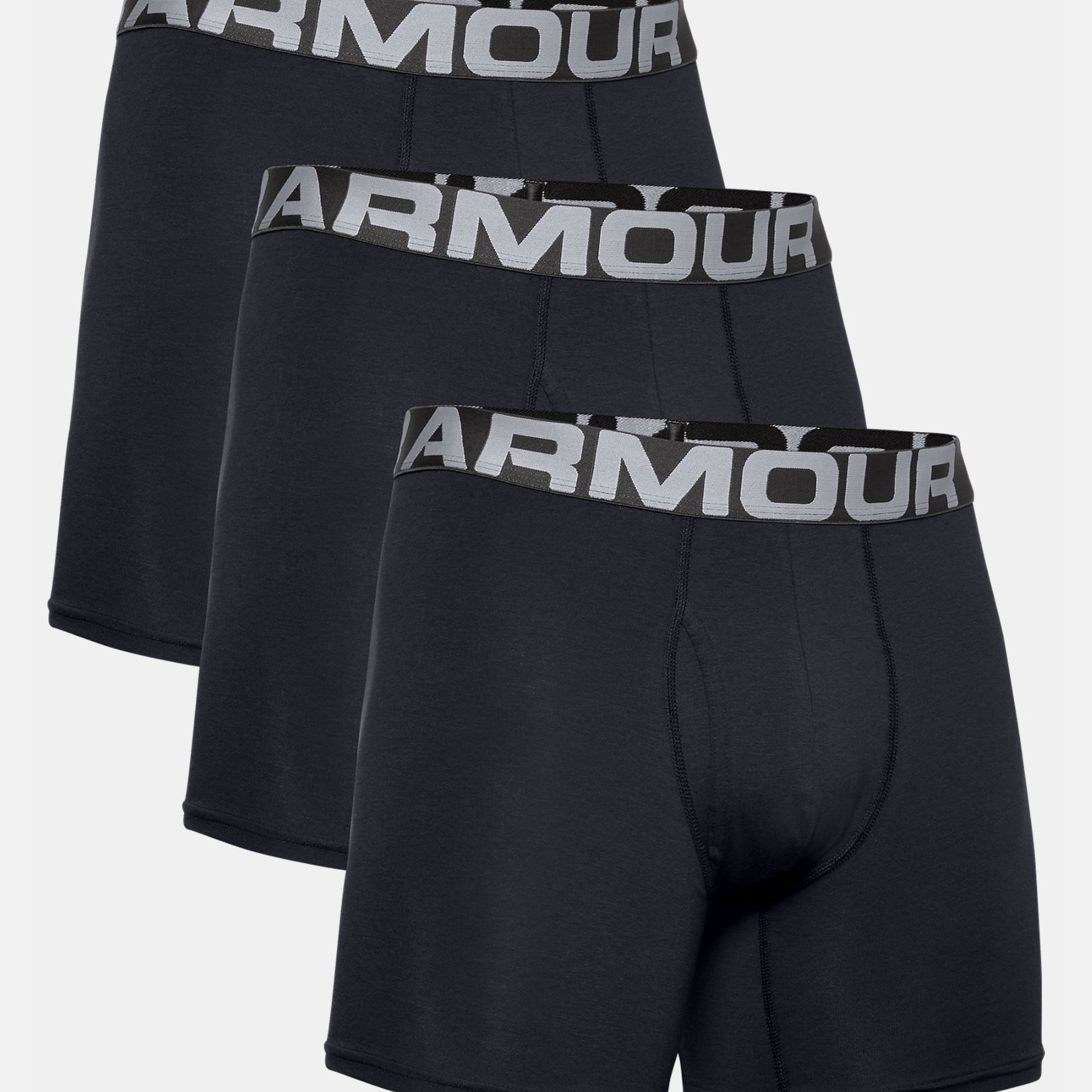 Underwear -  under armour Charged Cotton 6inch Boxerjock 3 Pack 