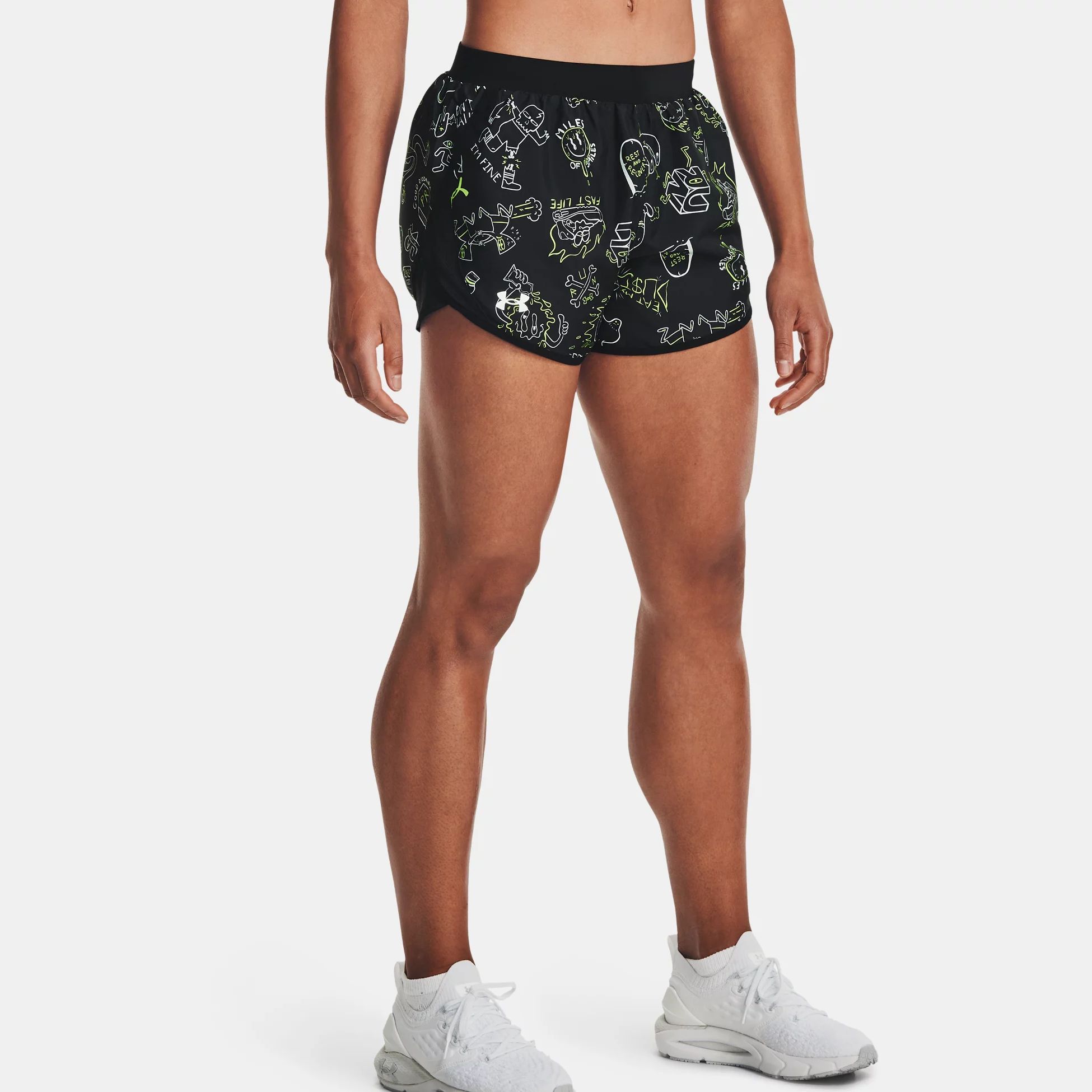 Shorts -  under armour Fly-By Run Your Face Off