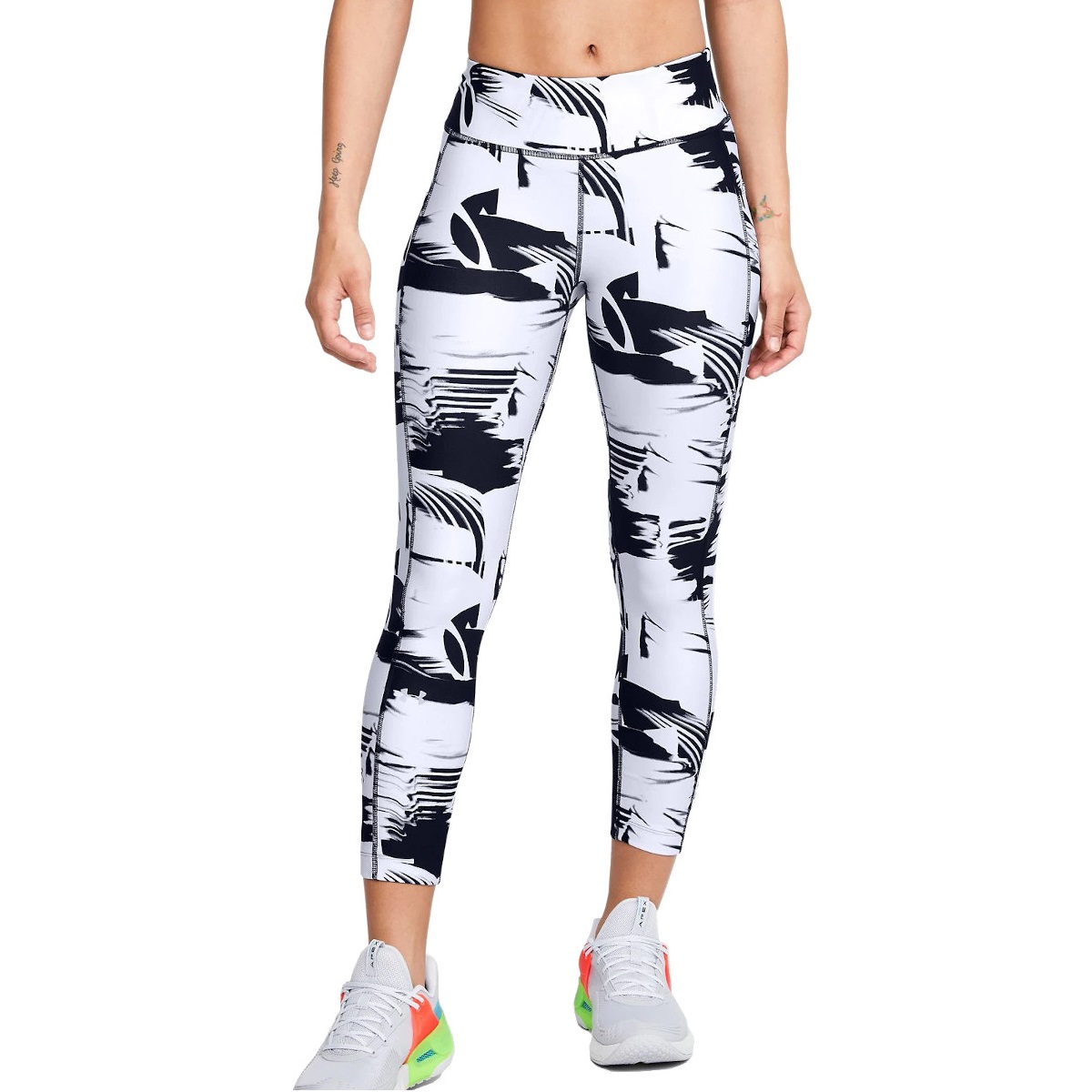 Leggings & Tights -  under armour HeatGear Armour Printed Ankle Crop 3296