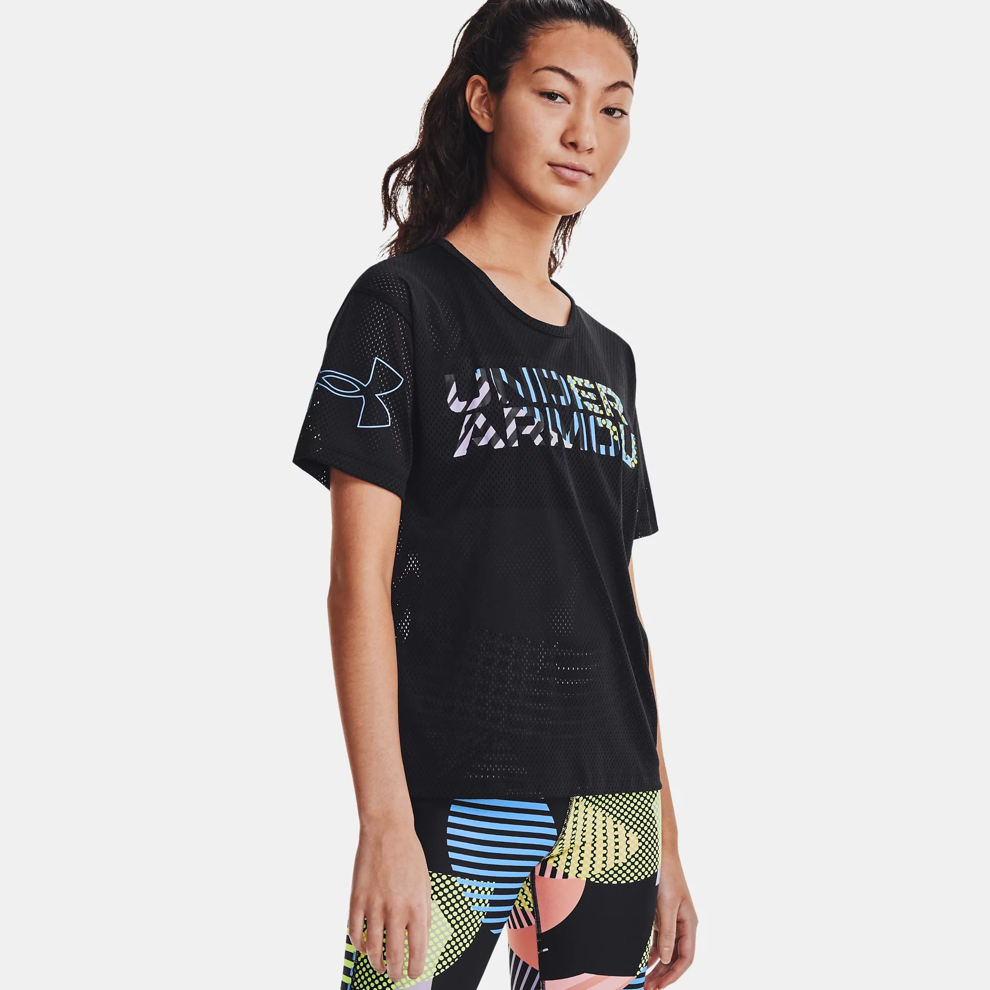 T-Shirts & Polo -  under armour Mesh Geo Graphic Short Sleeve
