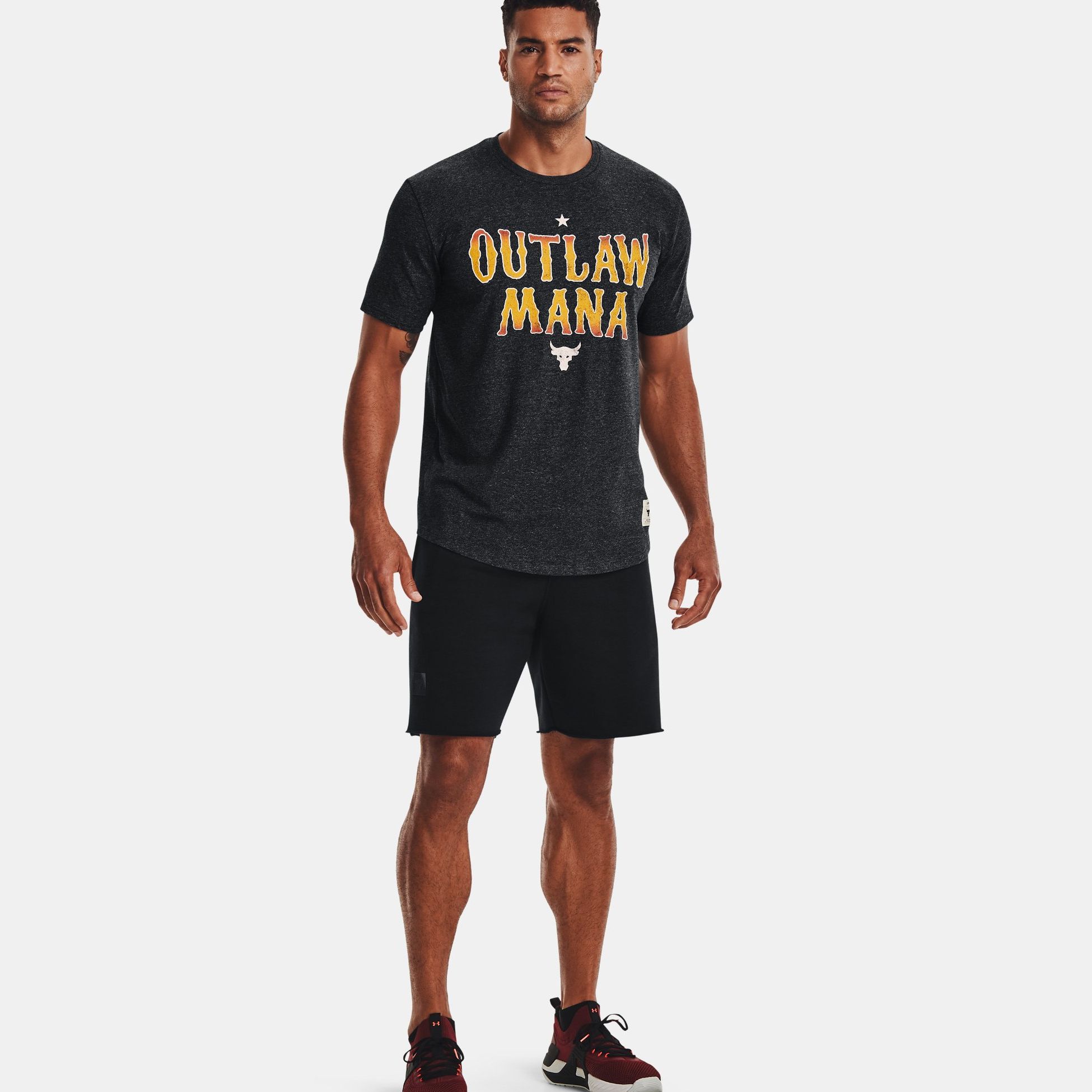 Clothing -  under armour Project Rock Outlaw Short Sleeve