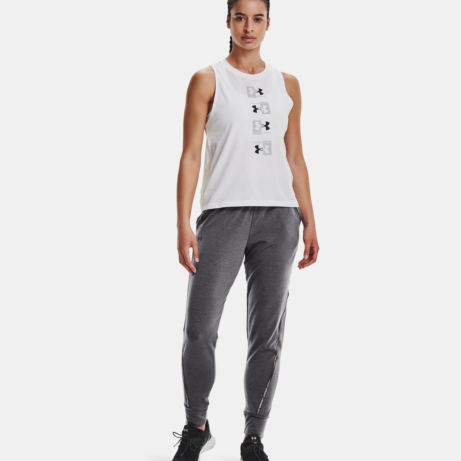 Joggers & Sweatpants -  under armour UA Rival Terry Taped Pants 1095