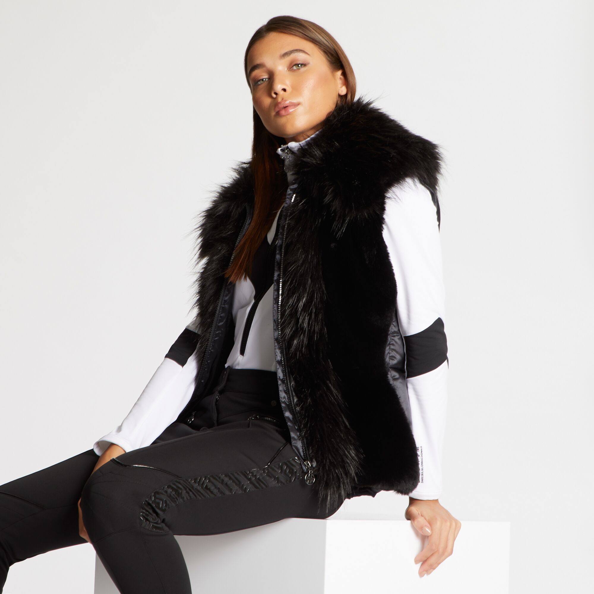 Jackets & Vests -  dare 2b Zarina Faux Fur Bodywarmer
