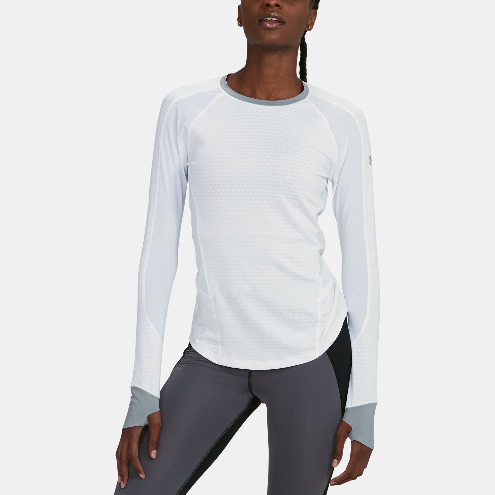 Sweatshirts -  under armour HexDelta Long Sleeve Shirt 8143