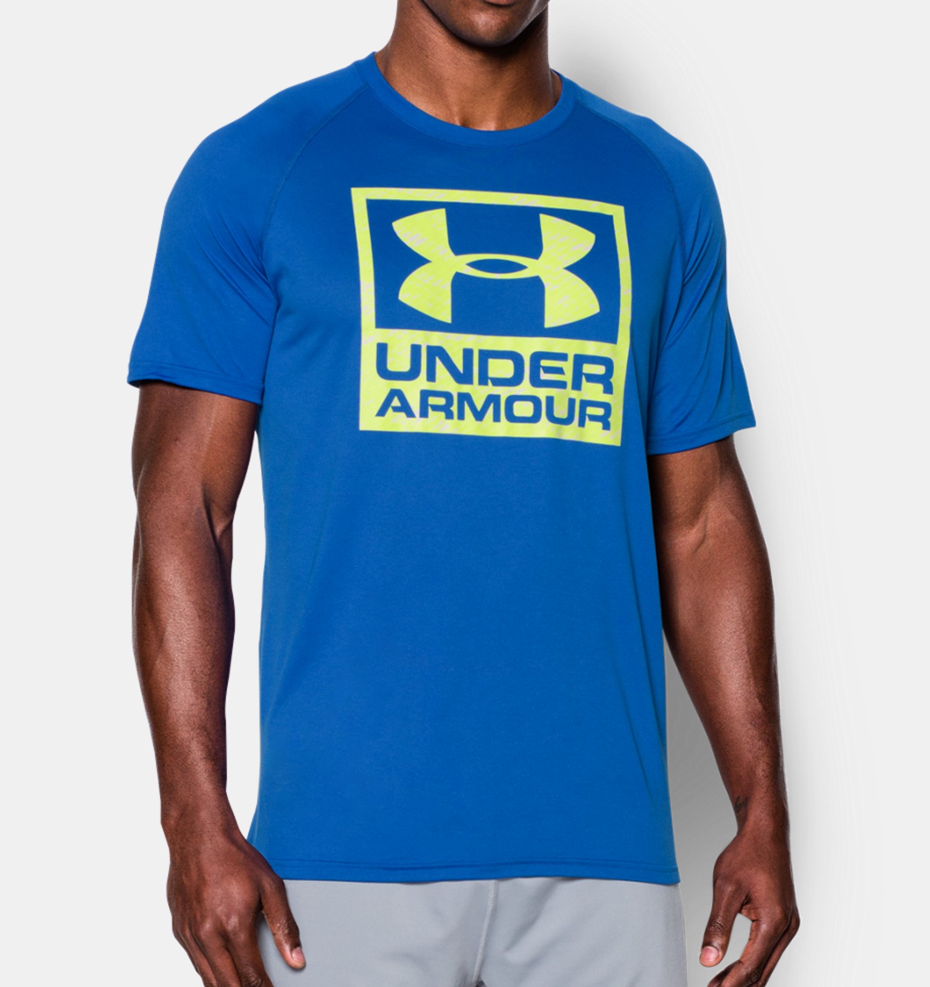 Under armour Tech Boxed Logo T-Shirt | Clothing