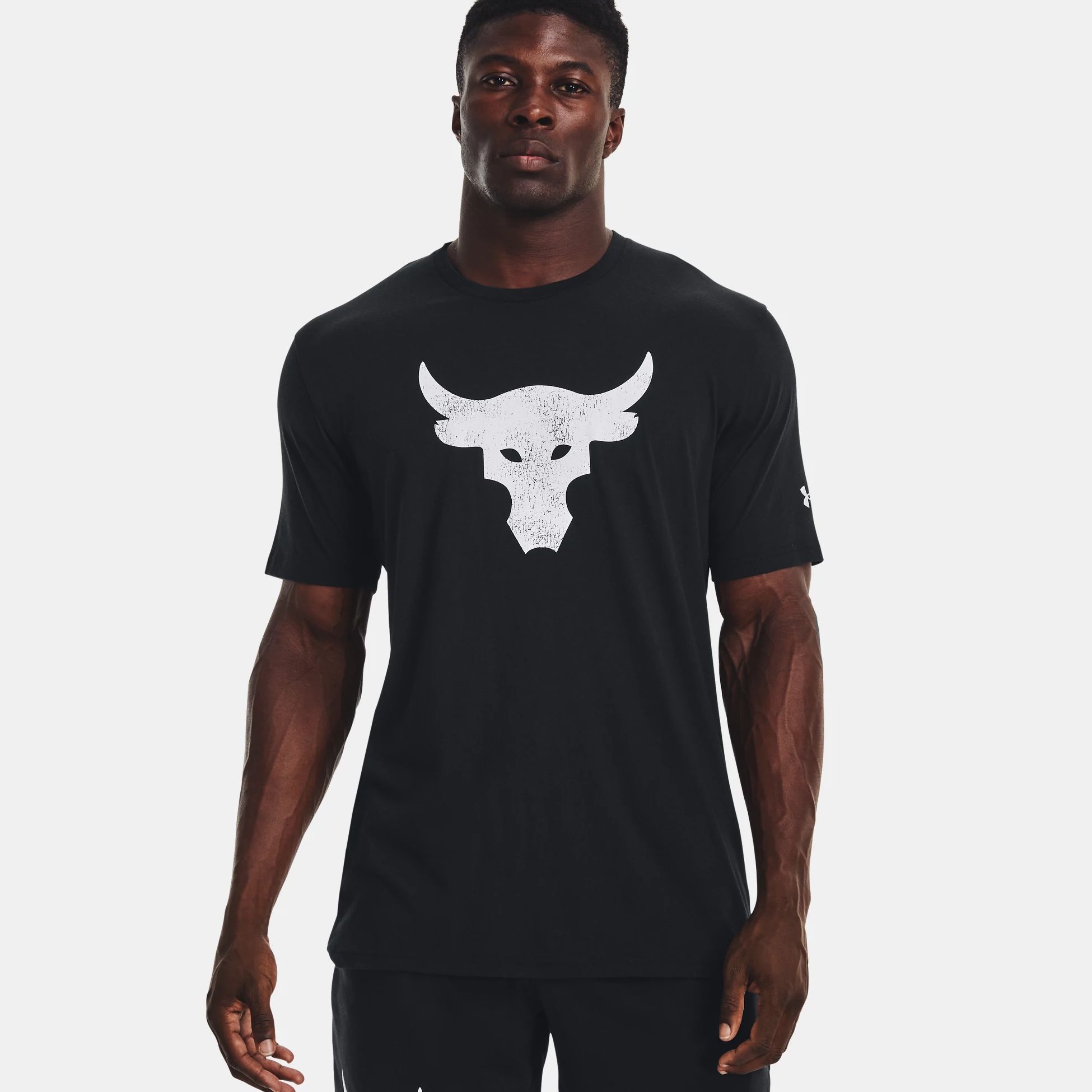 Under Armour Project Rock Bull Logo T-Shirt