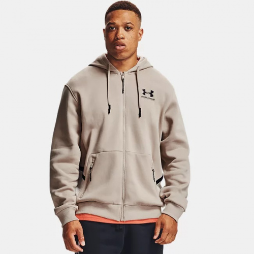 Clothing - Under Armour  UA Rival Fleece AMP Full Zip Hoodie 7113 | Fitness 