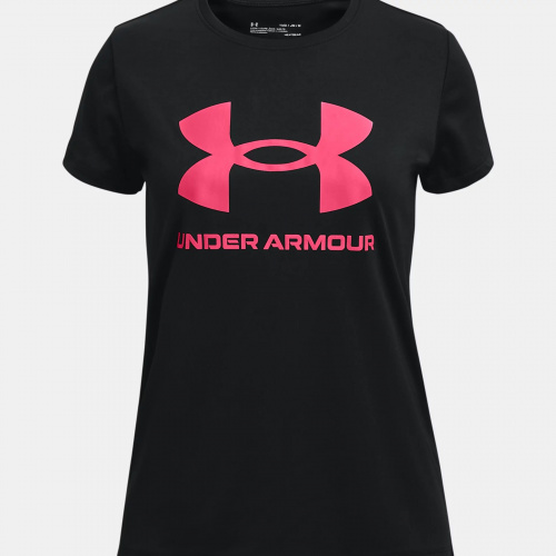 Clothing - Under Armour Girls UA Tech Sportstyle Big Logo T-Shirt 3381 | Fitness 